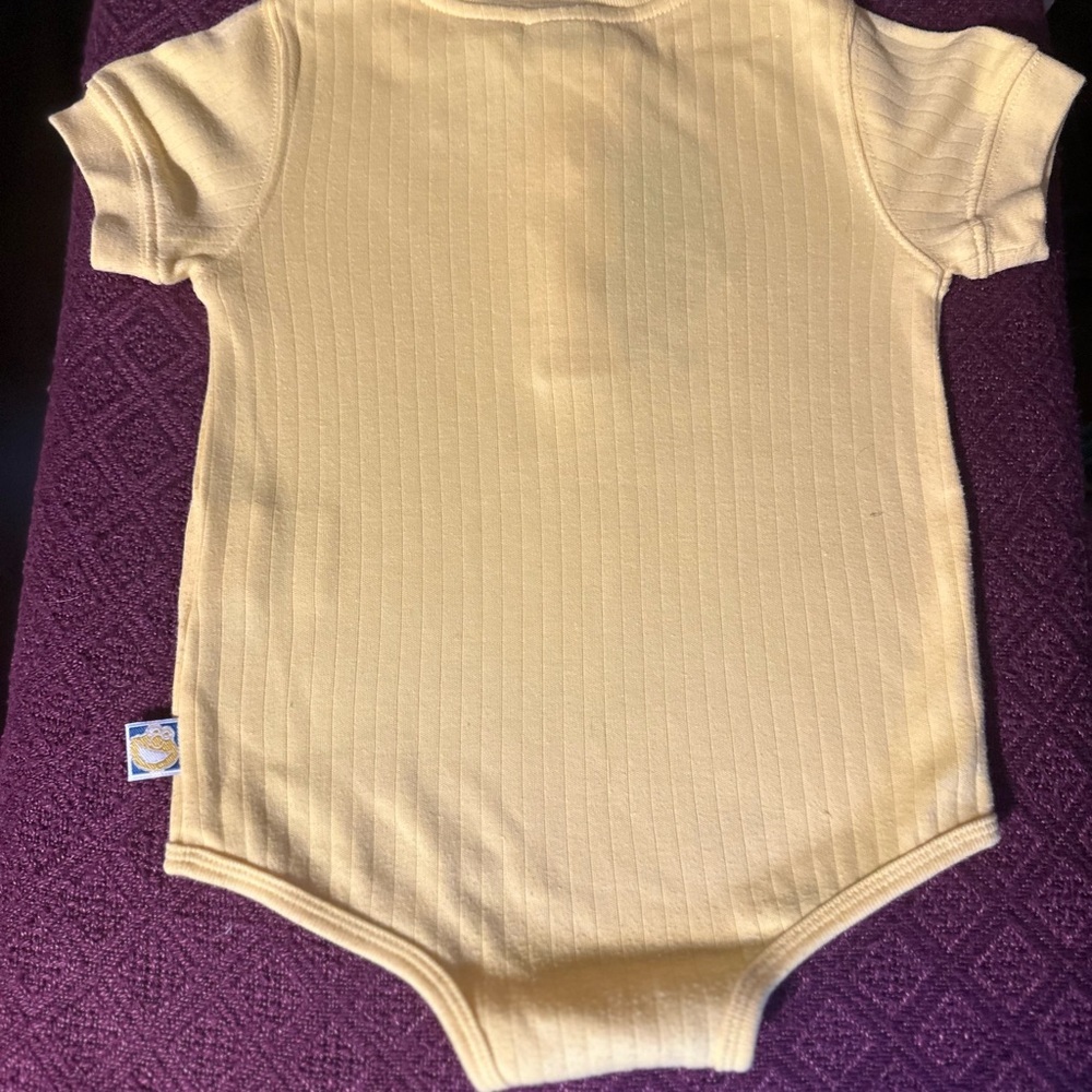 Sesame Street Yellow Bodysuit for Kids